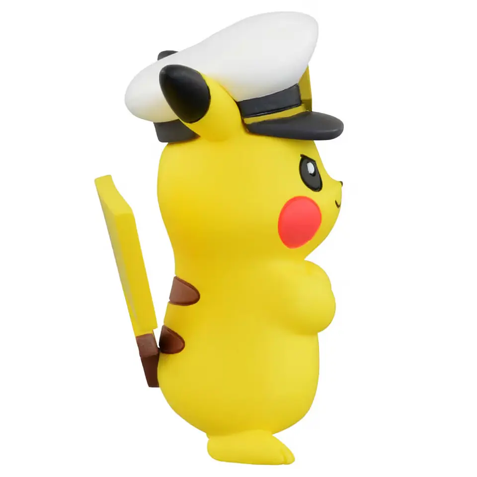 [Entrega inmediata] Figura Pokémon Moncolle MS-12 Capitán Pikachu Takara Tomy 5