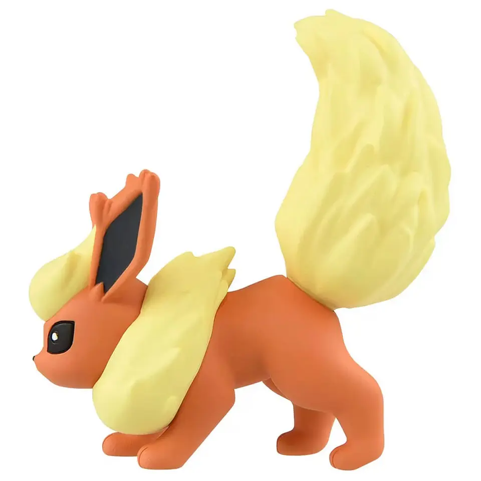 [Entrega inmediata] Figura Pokémon Moncolle Flareon Takara Tomy Original 3