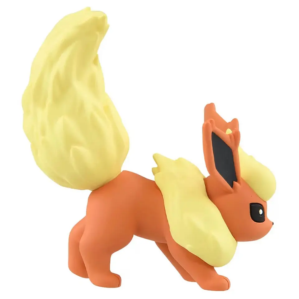 [Entrega inmediata] Figura Pokémon Moncolle Flareon Takara Tomy Original 5
