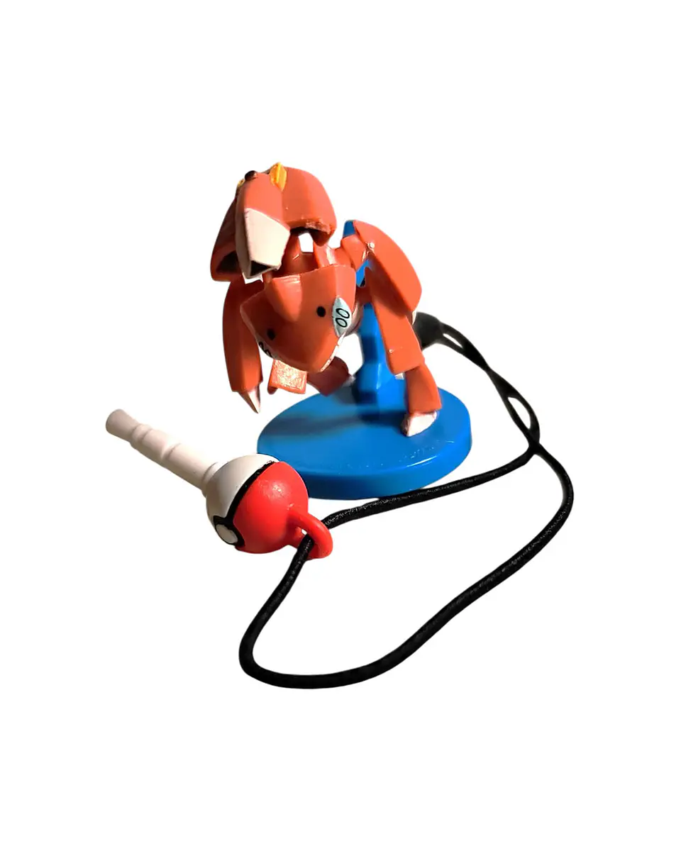 Strap con figura Pokémon Genesect shiny Limpiapantallas -Nintendo Switch 3DS Original Japón 1