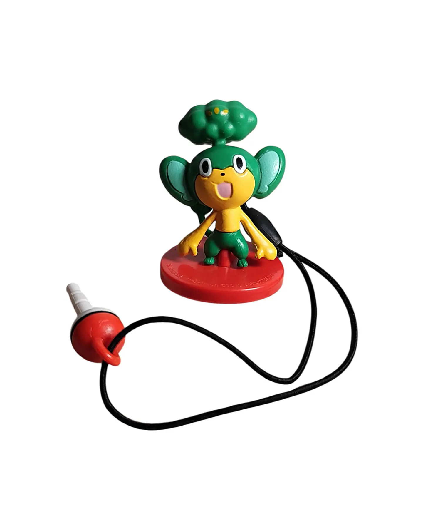 Strap con figura Pokémon Pansage Limpiapantallas -Nintendo Switch 3DS Original Japón 1