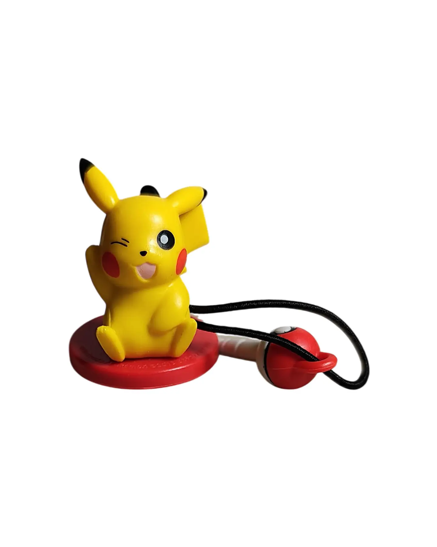 Strap con figura Pokémon Pikachu Limpiapantallas -Nintendo Switch 3DS Original Japón 1