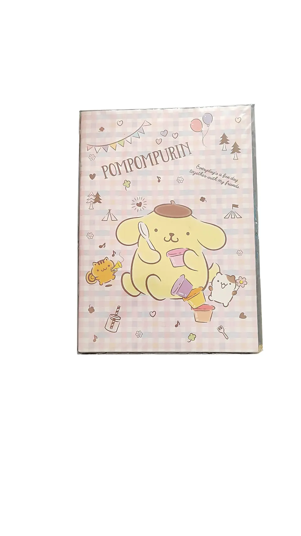Cuaderno Pompompurin Sanrio – Diseño Picnic 5
