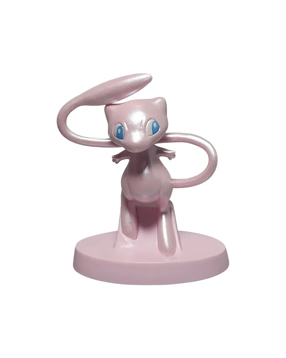 Figura Pokémon Mew Moncolle Pearl + Chapita Fuecoco Japón 1