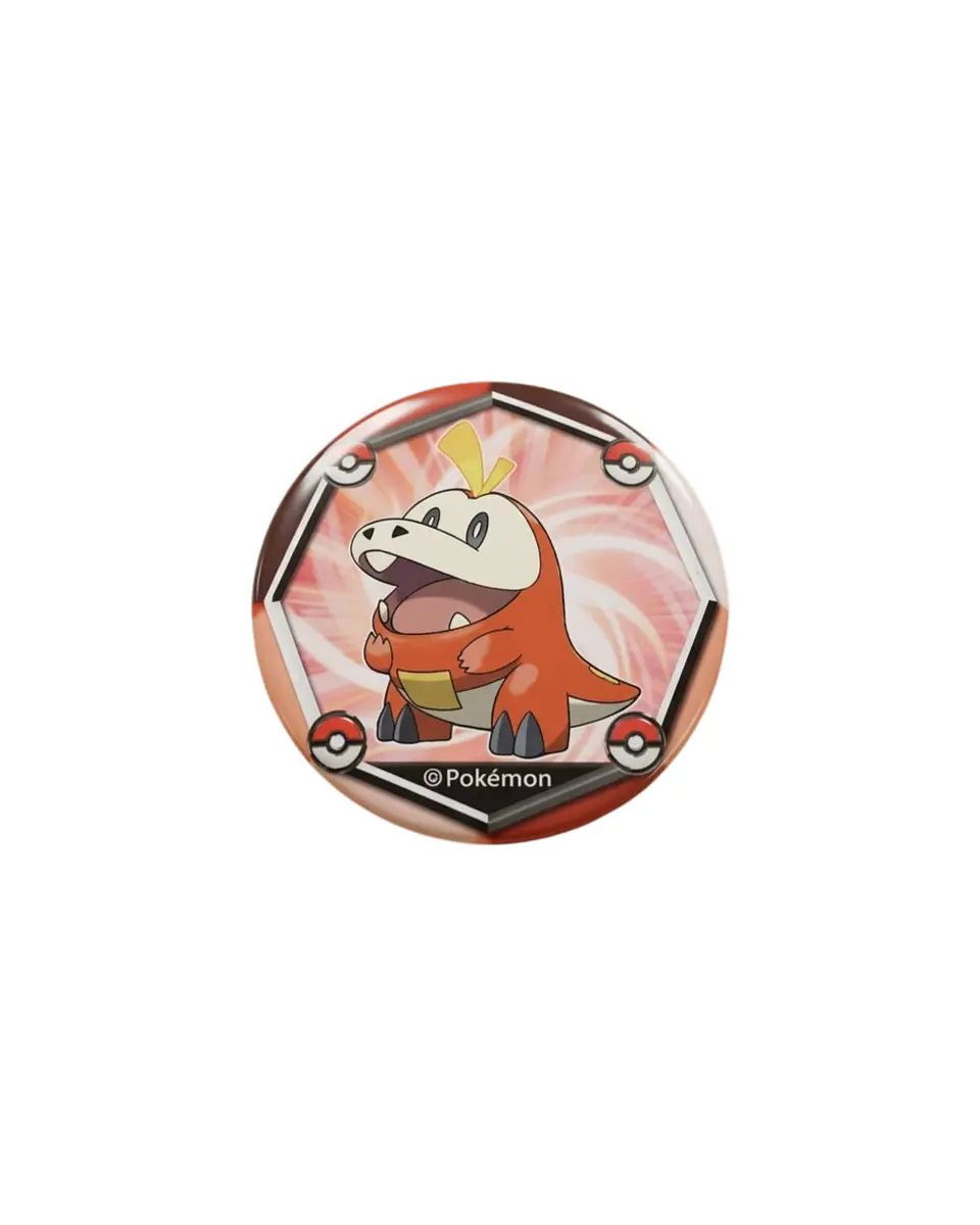 Figura Pokémon Mew Moncolle Pearl + Chapita Fuecoco Japón 6