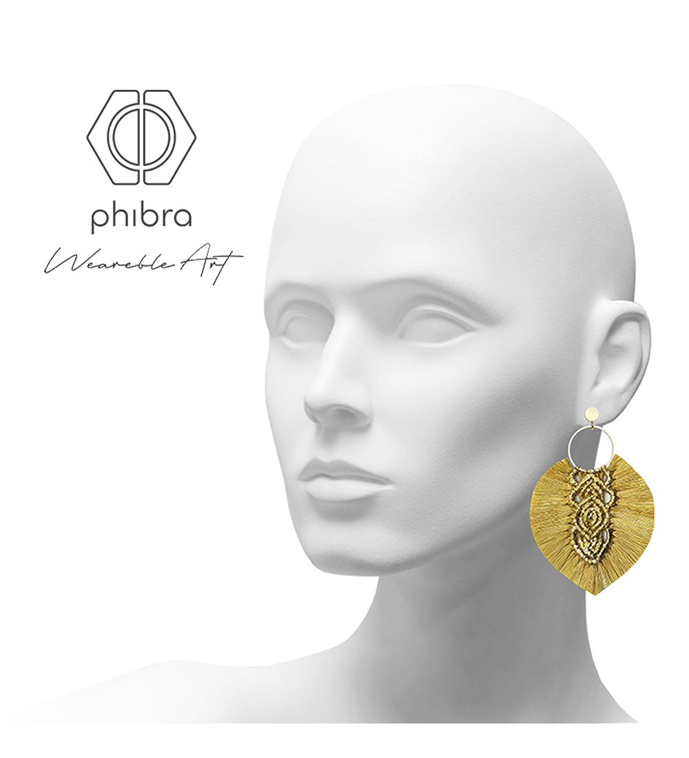 Aros Hebras II Amarillo Dorado