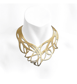 Collar Nouveau Dorado