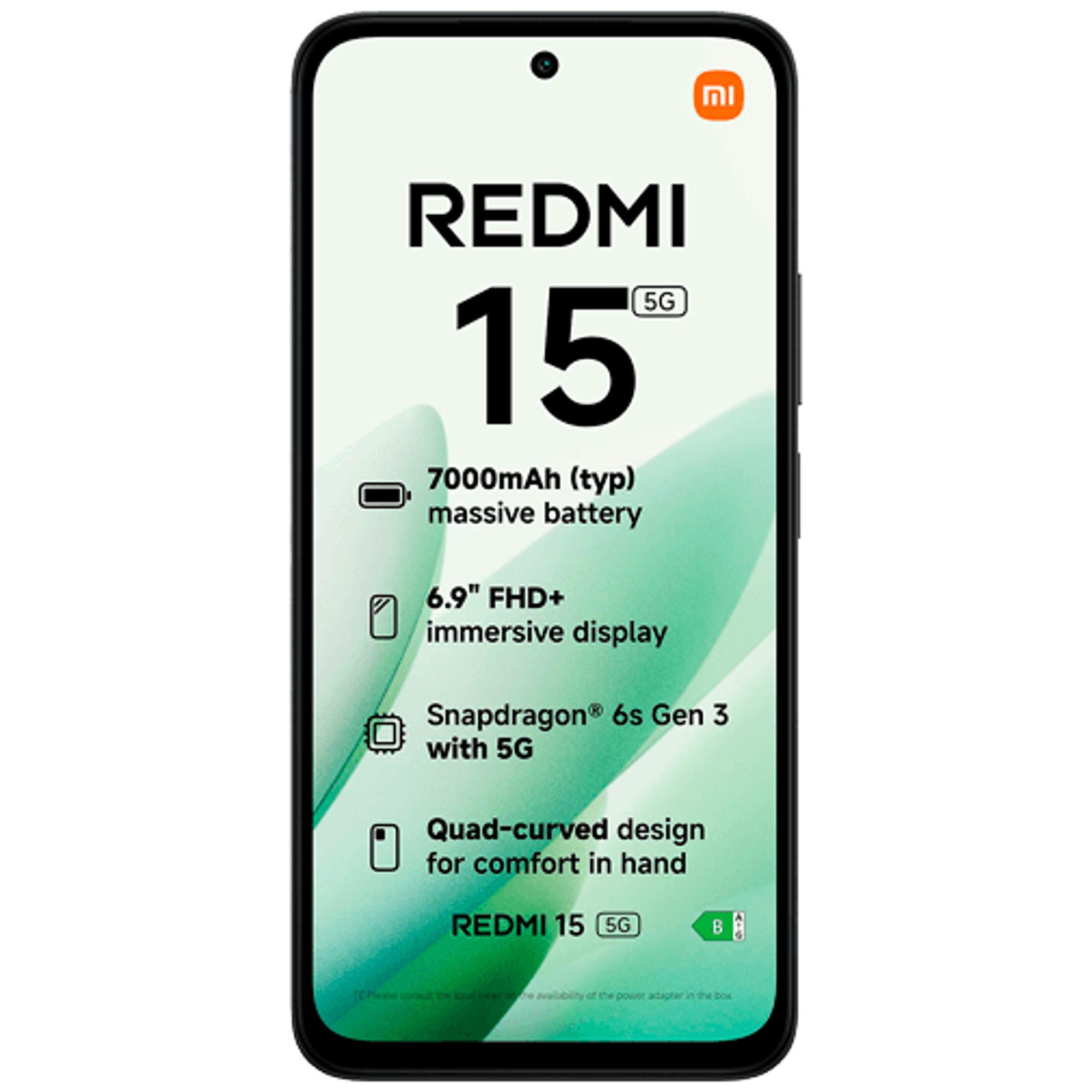 Xiaomi Redmi 15 5G 256GB Preto 1