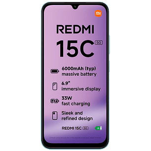 Xiaomi Redmi 15C 5G 128GB Verde