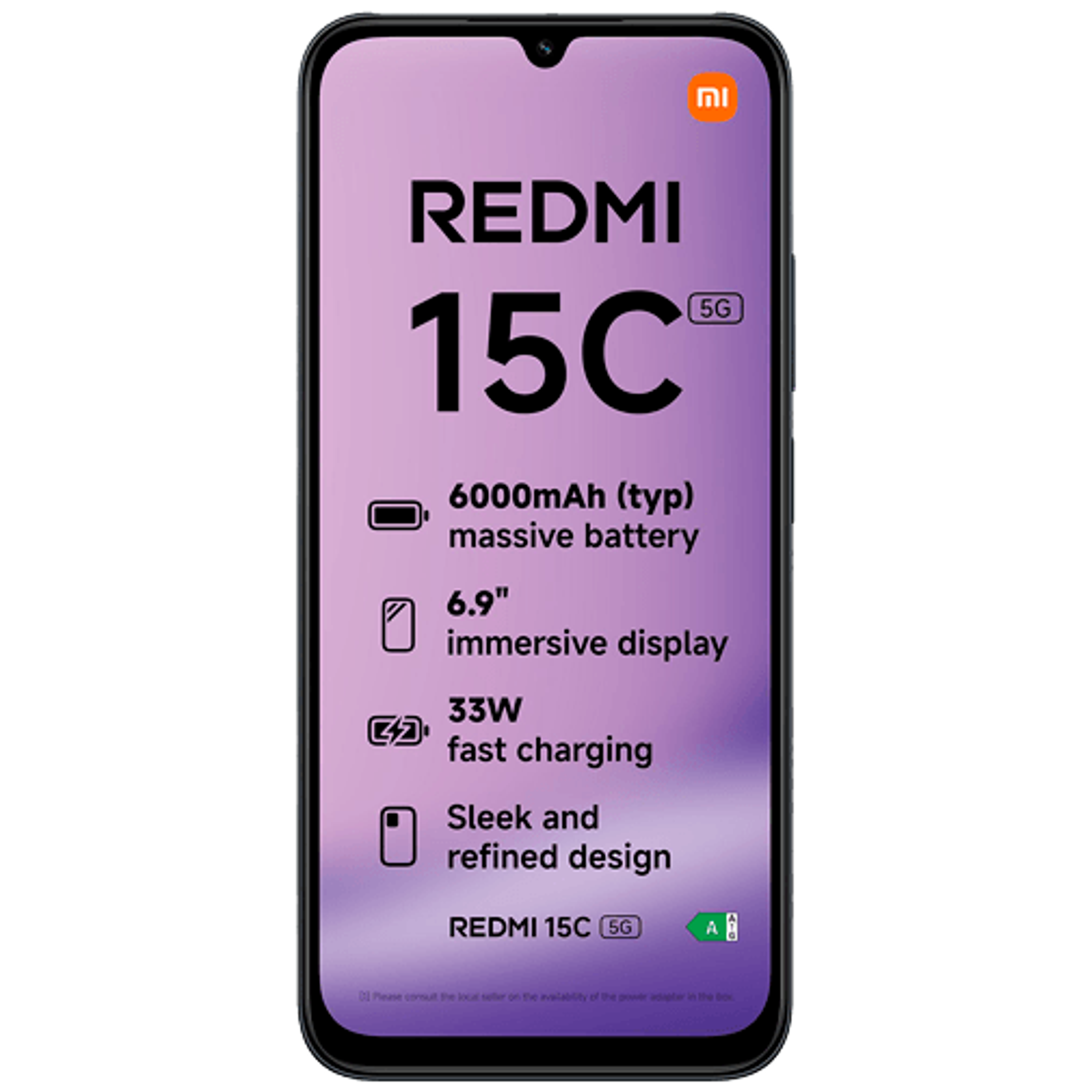 Xiaomi Redmi 15C 5G 256GB Preto 1