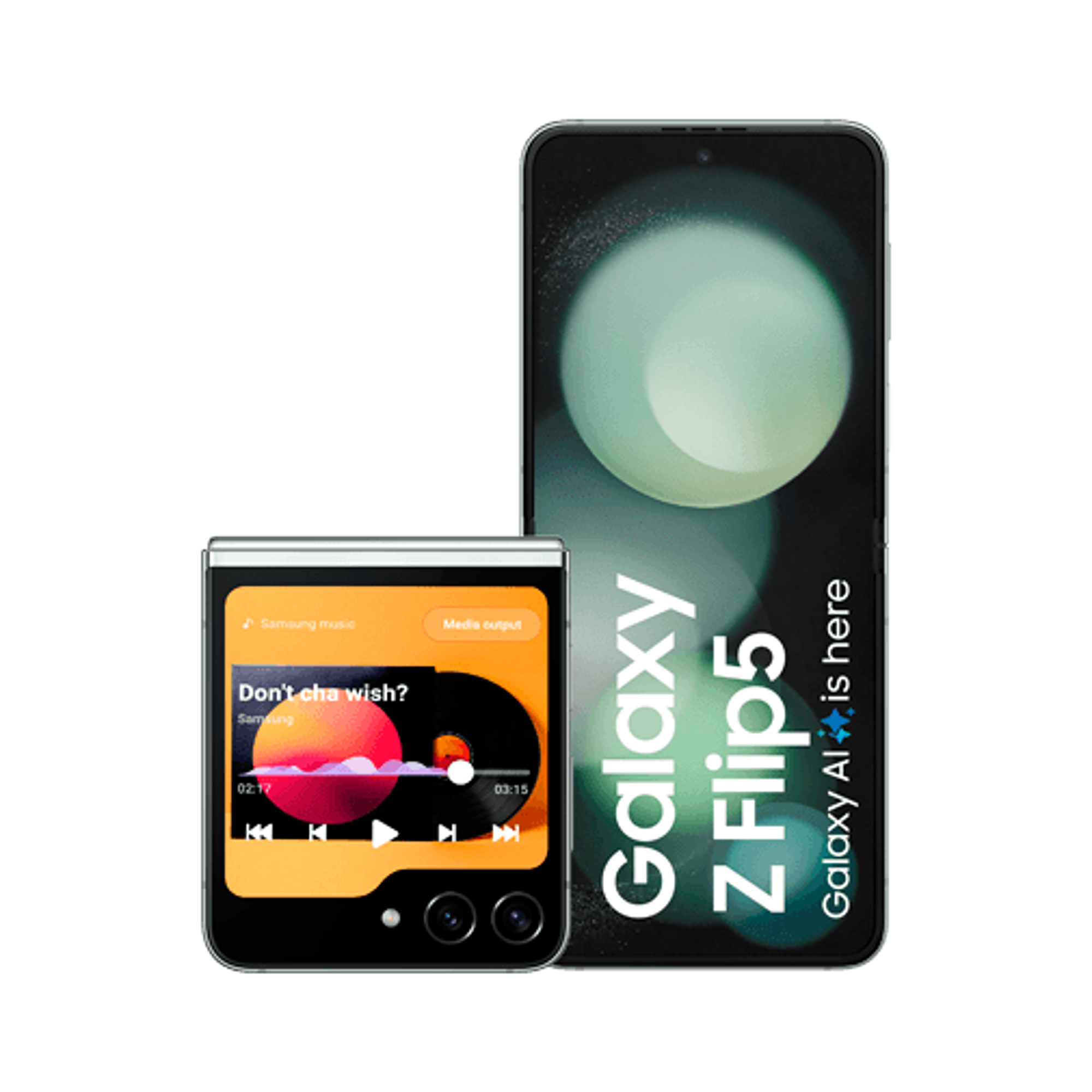 Samsung Galaxy Z Flip 5 256GB F731B Verde 1