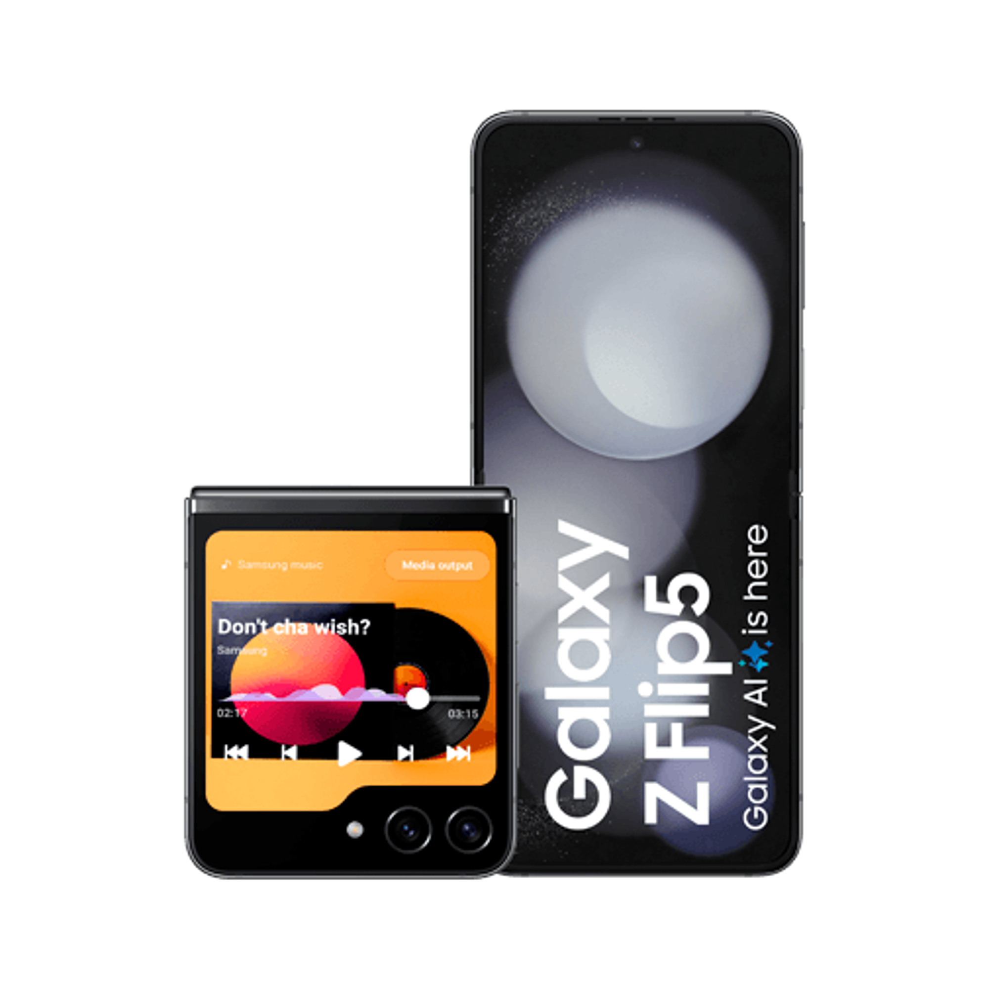 Samsung Galaxy Z Flip 5 512GB F731B Cinzento 1