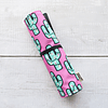 Estuche de rollito - Cactus rosado