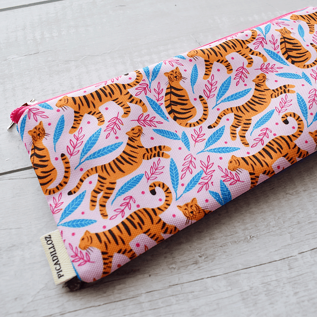 Estuche estampado - Leopardo