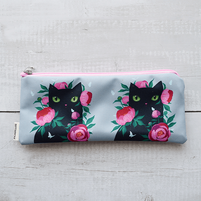 Estuche estampado - Gatos