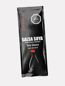 Caja 800 sachets Salsa de Soya 15ml