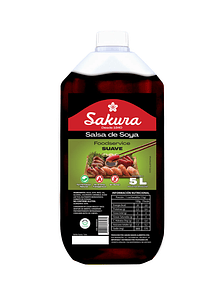 Bidón de Salsa de Soya 5L marca Sakura