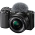 Cámara Mirrorless Sony ZV-E10 + Lente 16-50mm - Negro