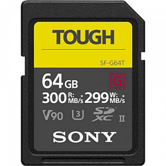 Tarjeta Sd Sony 64Gb Serie Sf-G Tough
