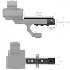 SMALLRIG MD3490 EXTENSION HANDLE PARA SONY FX3