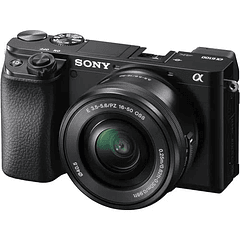 Camara Mirrorless Sony A6100 + Lente 16-50mm