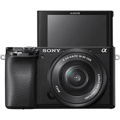 Camara Mirrorless Sony A6100 + Lente 16-50mm