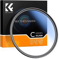 Filtro UV 82mm Blue coat K&F