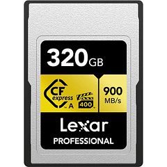 Tarjeta Lexar 320GB CFexpress Tipo A Serie GOLD