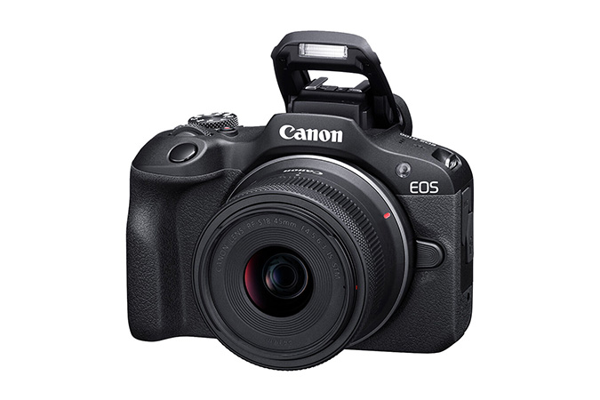 Cámara Mirrorless Canon EOS R100 + Lente 18-45mm