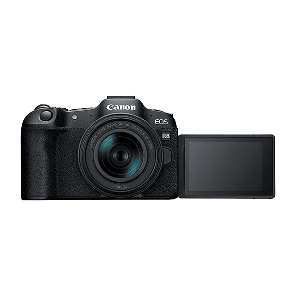 Cámara Mirrorless Canon EOS R8 + Lente 24-50mm