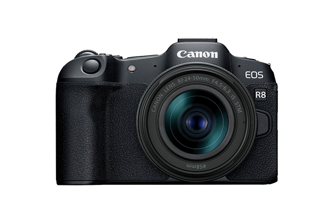 Cámara Mirrorless Canon EOS R8 + Lente 24-50mm