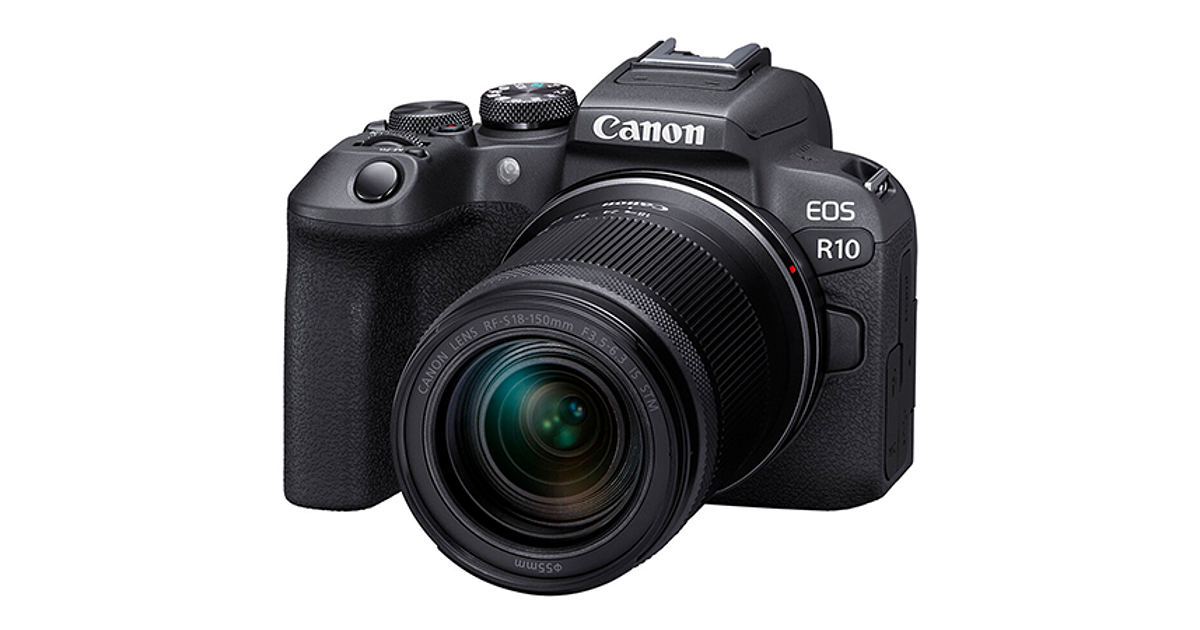 Cámara Mirrorless Canon EOS R10 + Lente 18-150mm