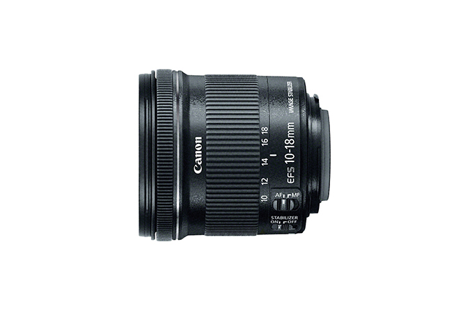 Lente Canon EF-S 10-18mm f/4.5-5.6 IS STM
