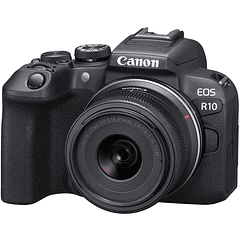 Cámara Mirrorless Canon EOS R10 + Lente 18-45mm