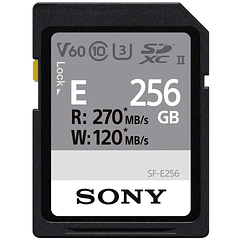 Tarjeta de Memoria SD Sony 256GB SF-E Series UHS-II