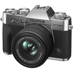 Camara Mirrorless Fujifilm X-T30 II + Lente 15-45mm - Silver