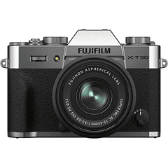 Camara Mirrorless Fujifilm X-T30 II + Lente 15-45mm - Silver