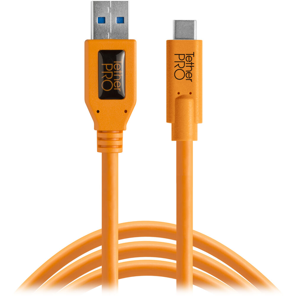 Cable Tether Tools Pro USB 3.0 a USB-C 4.6 mts