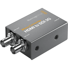 Micro Convertidor Blackmagic HDMI to SDI 3G - Con Fuente de Poder