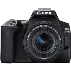 Cámara DSLR Canon EOS Rebel SL3 + Lente 18-55mm