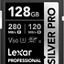 Tarjeta de Memoria SD Lexar 128GB Silver Pro UHS-II SDXC