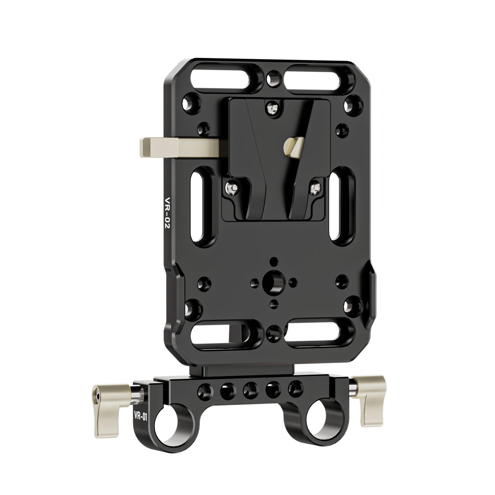 Placa para Baterías V-Mount ZGCINE V-Lock con Montura 15mm