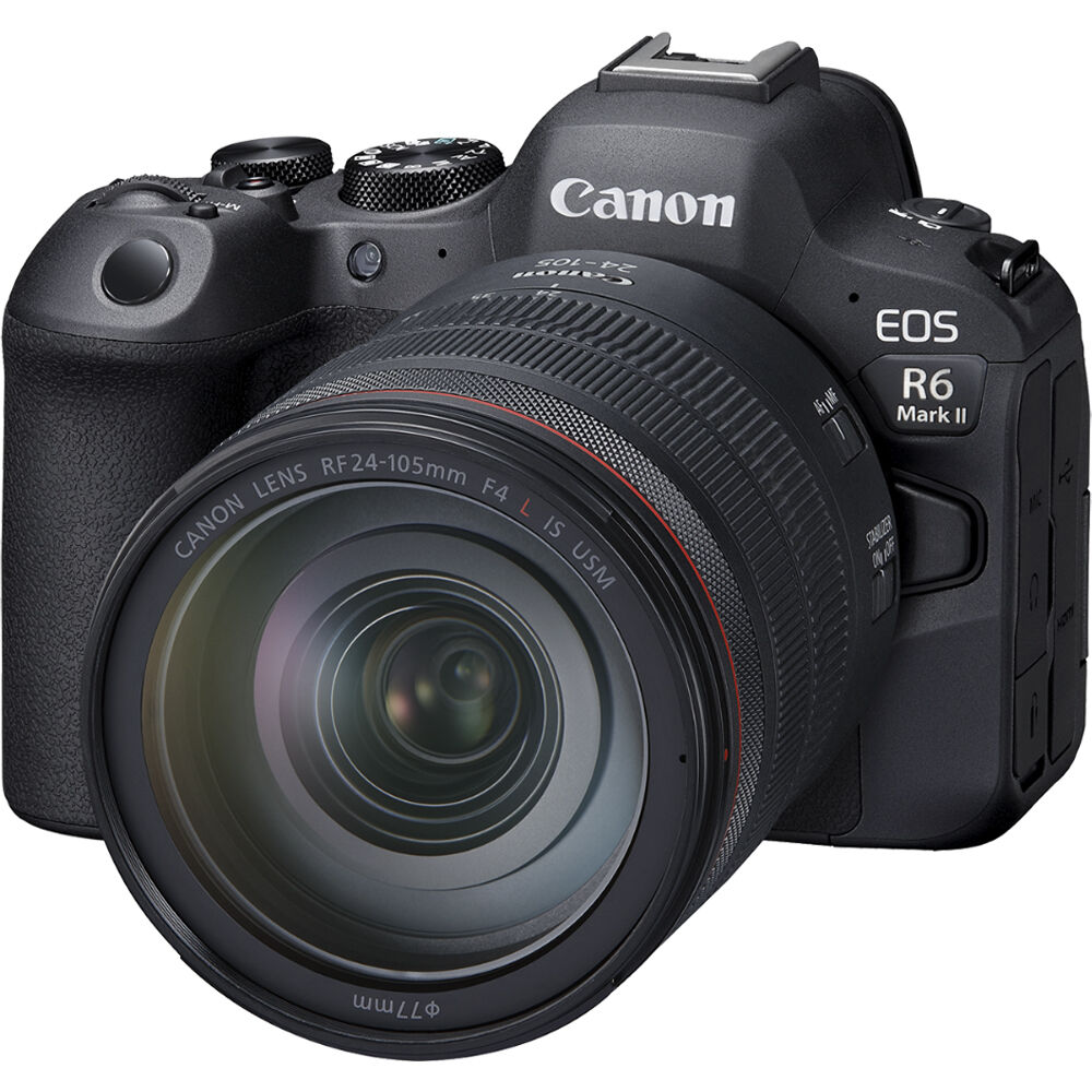 Cámara Mirrorless Canon EOS R6 Mark II + Lente 24-105mm USM