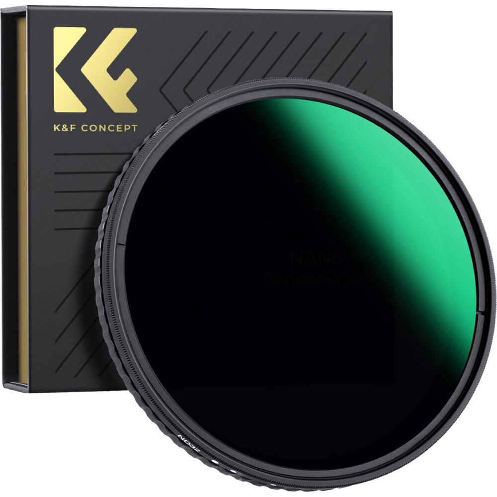Filtro VND K&F Concept Nano-X ND8-ND128 - 82mm