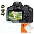 Protector de Pantalla K&F Concept - Canon T7, T6, T5 (3 unid)