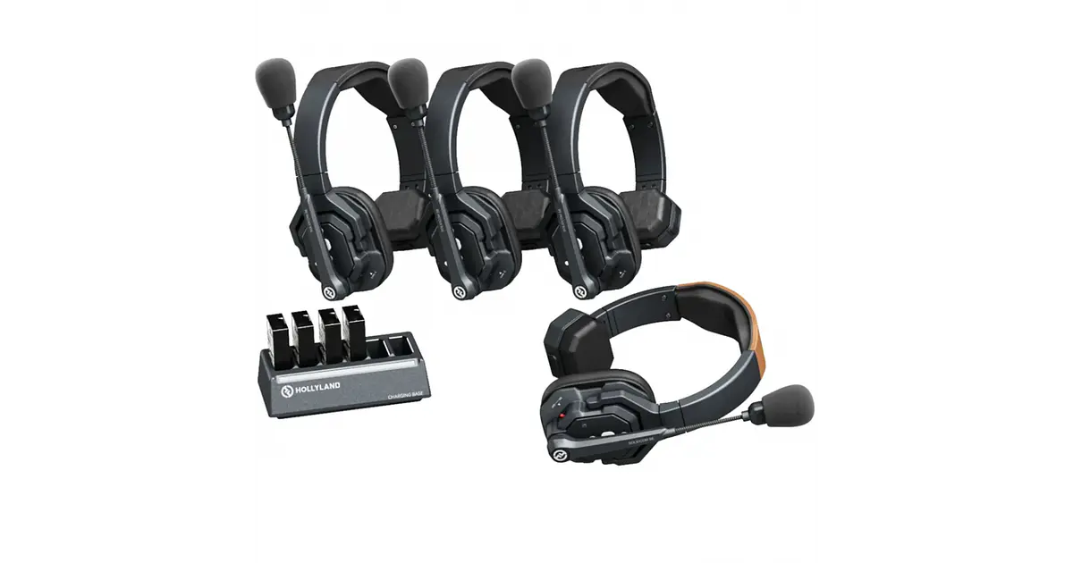 Sistema de Intercom Hollyland Solidcom SE - 4 usuarios
