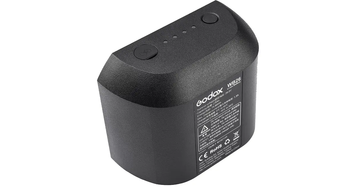 GODOX AD100PRO con Batería - Flash de Estudio Compacto
