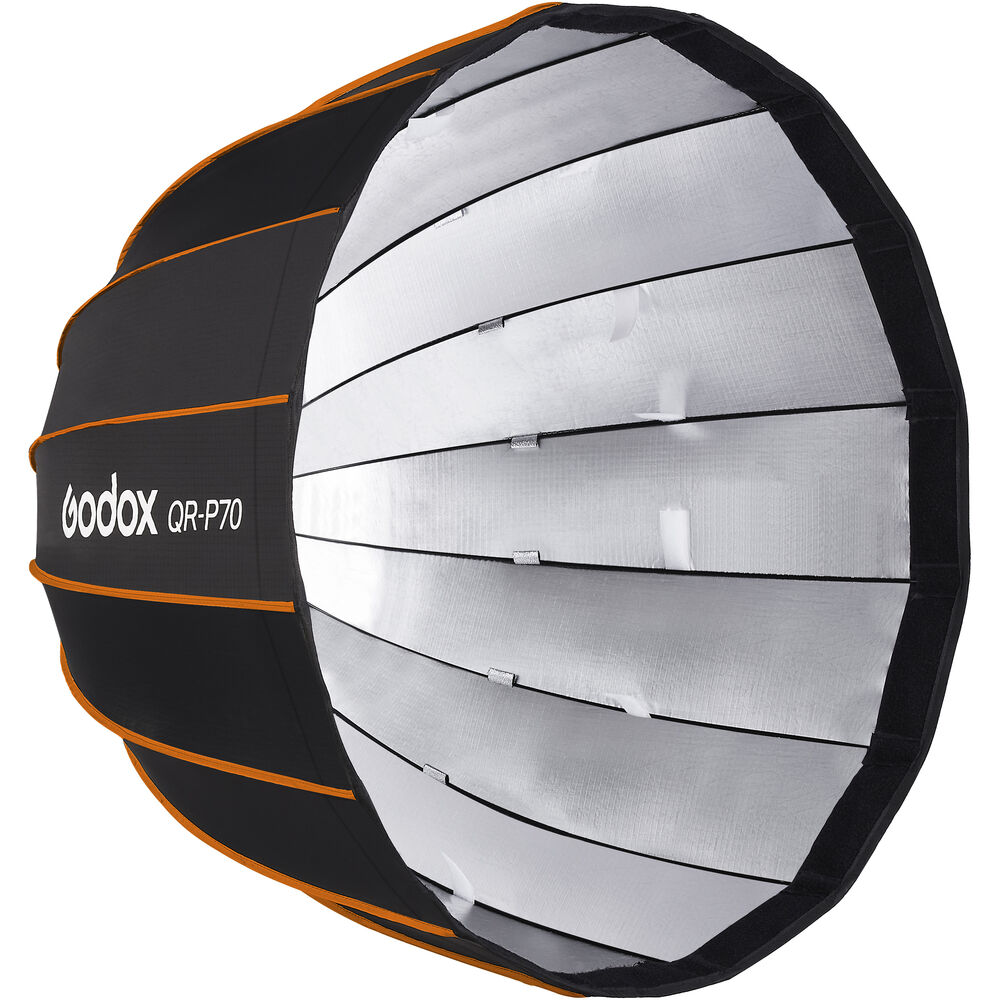 Octabox Parabólico Godox QR-P70 Armado Rápido 70cm - Bowens