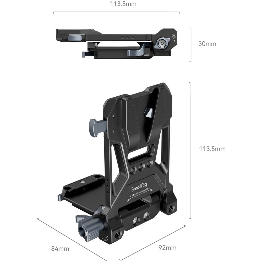 Placa de Montura SmallRig V-Mount