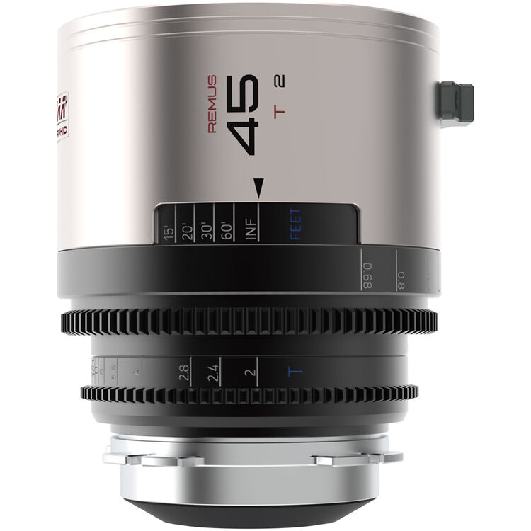 Lente BLAZAR Remus 45mm T2 Anamórfico 1.5x - Montura PL